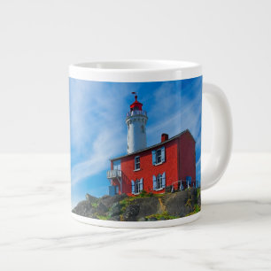 Leuchttürme Victoria Harbour Vancouver Island Jumbo-Tasse
