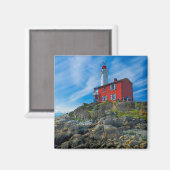 Leuchttürme | Victoria Harbour Vancouver Island Magnet (Vorderseite/Rückseite)