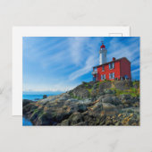 Leuchttürme | Victoria Harbour Vancouver Island Postkarte (Vorne/Hinten)
