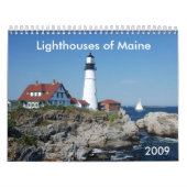Leuchttürme von Kalender Maines 2009 (Titelbild)