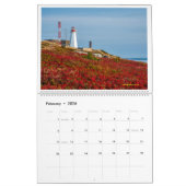 Leuchttürme von Kanada im Jahr 2025 Kalender (Feb 2026)