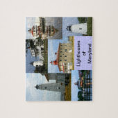 Leuchttürme von Maryland Puzzle (Vertikal)