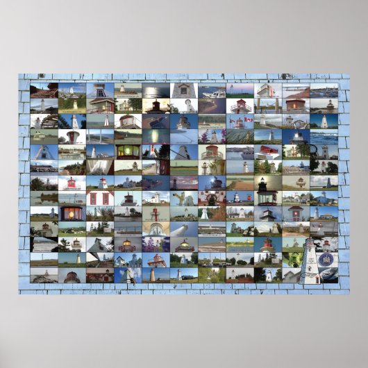 Leuchttürme von Prinz Edward Island Poster (Vorne)