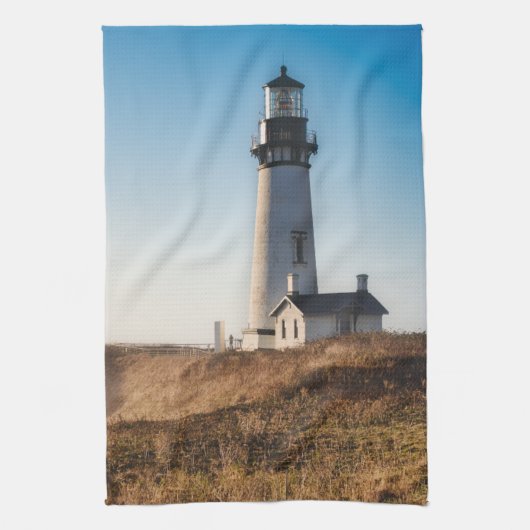 Leuchttürme | Yaquina Head Lighthouse Oregon Geschirrtuch (Vertikal)