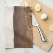 Leuchttürme | Yaquina Head Lighthouse Oregon Geschirrtuch (Viertel Falte)