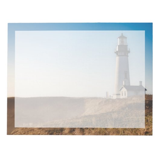 Leuchttürme | Yaquina Head Lighthouse Oregon Notizblock (Vorderseite)