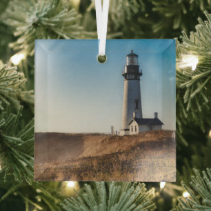 Leuchttürme Yaquina Head Lighthouse Oregon Ornament Aus Glas