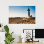 Leuchttürme | Yaquina Head Lighthouse Oregon Poster (Heimbüro)