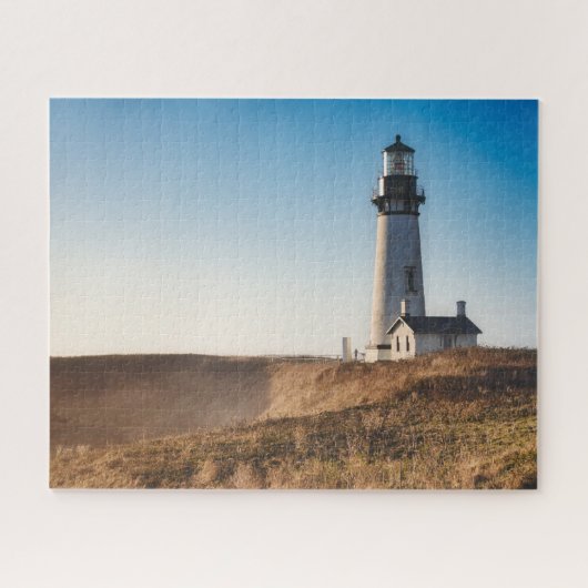 Leuchttürme | Yaquina Head Lighthouse Oregon Puzzle (Horizontal)