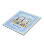 Leuchtturmfahnen Fliese (Seite)