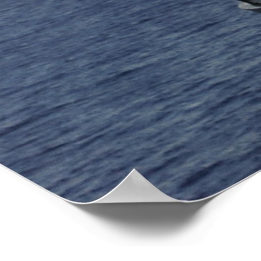 Leuchtturmglas Poster (Ecke)