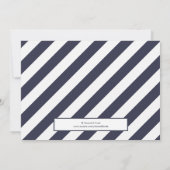 Leuchtturmhochzeit Einladung (Rückseite)