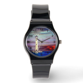 Leuchtturminsel Armbanduhr