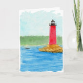 Leuchtturmkarte des Vaters Karte (Vorderseite)