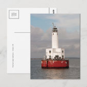 Leuchtturmkarte Postkarte (Vorne/Hinten)