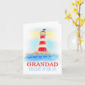 Leuchtturmkunst und Slogan Geburtstagskarte Karte (Gelbe Blume)