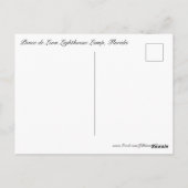 Leuchtturmlampe Postkarte (Rückseite)