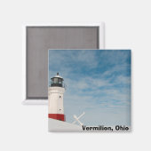 Leuchtturmmagnet Magnet (Vorderseite/Rückseite)