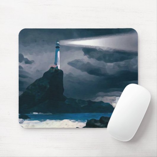 Leuchtturmmousepad Mousepad (Mit Mouse)