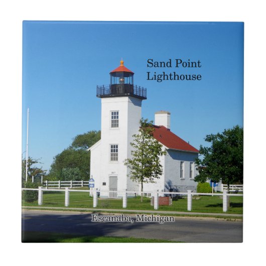Leuchtturmplatte Sand Point Fliese (Vorderseite)
