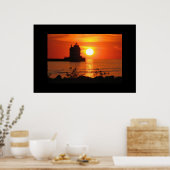 Leuchtturmposter Poster (Küche)