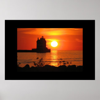 Leuchtturmposter Poster