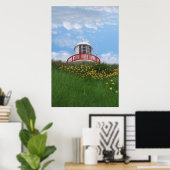 Leuchtturmposter Poster (Heimbüro)