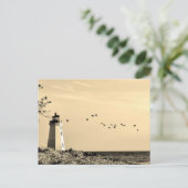 Leuchtturmpostkarte - Bridgeport, CT Postkarte (Stehend Vorderseite)