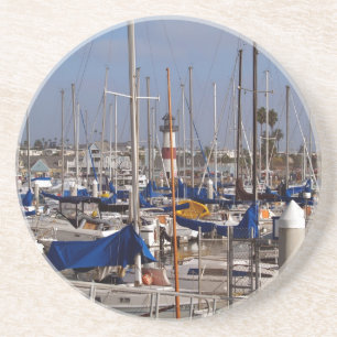 Leuchtturmreihe - Safe Harbor Sandstein Untersetzer