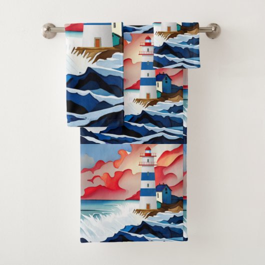 Leuchtturmsammlung Badhandtuch Set (Insitu)