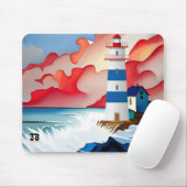 Leuchtturmsammlung Mousepad (Mit Mouse)