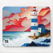 Leuchtturmsammlung Mousepad (Vorne)