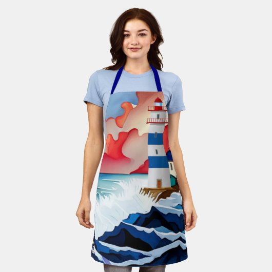 Leuchtturmsammlung Schürze (Getragen)