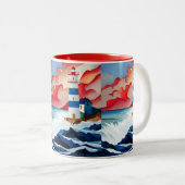 Leuchtturmsammlung Zweifarbige Tasse (VorderseiteRechts)