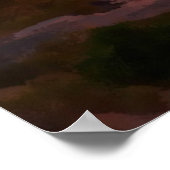 Leuchtturmsonnenaufgang Poster (Ecke)