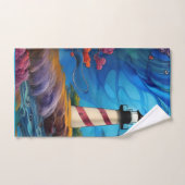 Leuchtturmspitze Badhandtuch Set (Handtuch)