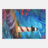 Leuchtturmspitze Geschenkpapier Set (Vorderseite 2)