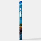 Leuchtturmspitze iPhone Hülle (Linke Seite)