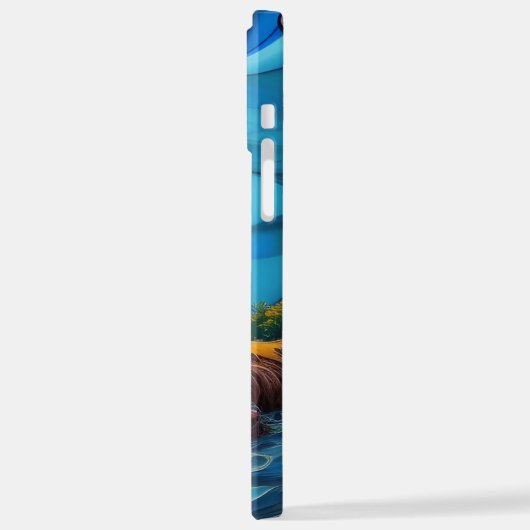 Leuchtturmspitze iPhone Hülle (Linke Seite)