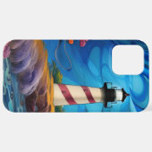 Leuchtturmspitze iPhone Hülle (Hinten horizontal)