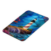 Leuchtturmspitze Magnet (Linke Seite)