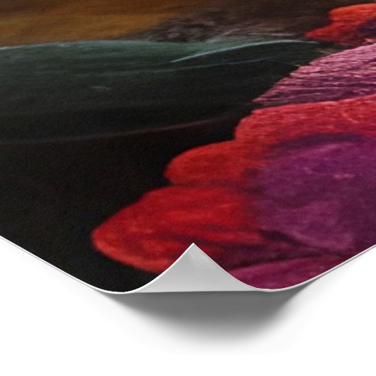 Leuchtturmspitze Poster (Ecke)