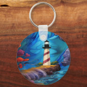 Leuchtturmspitze Schlüsselanhänger (Vorderseite)