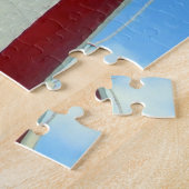 Leuchtturmstreifen Puzzle (Seite)