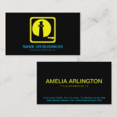 Leuchtturmsymbol Visitenkarte (Vorne/Hinten)