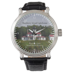 Leuchtturmwache Raspberry Island Armbanduhr