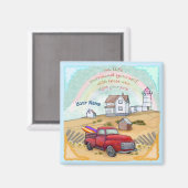 Leuchtturmweg Magnet (Vorderseite/Rückseite)