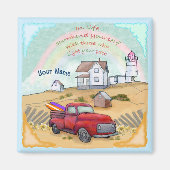 Leuchtturmweg Magnet (Vorne)