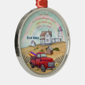 Leuchtturmweg Ornament Aus Metall (Rechts)