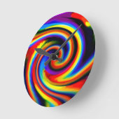 Leuchtuhr Runde Wanduhr (Winkel)